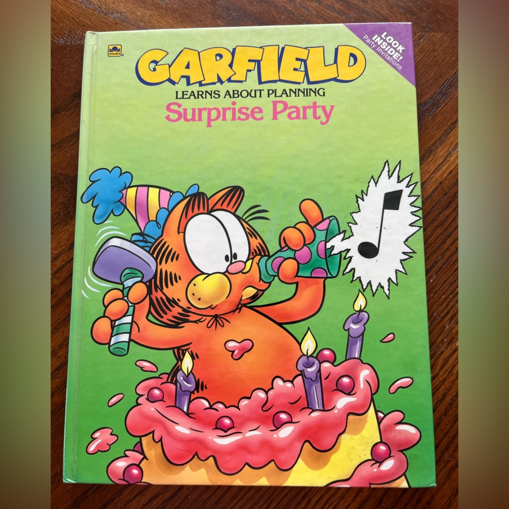 Garfield kids book | 1982 vintage | hardcover